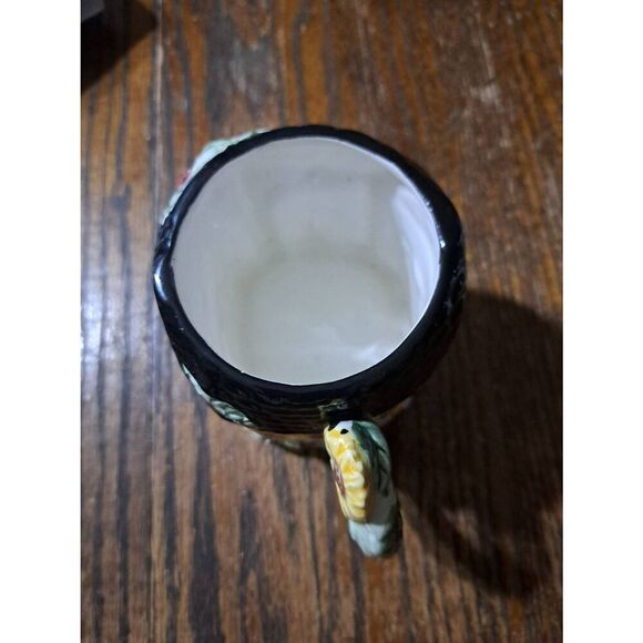 Wangs Adorable Barn Farmhouse Coffee Cup Mug Sunflower Handle Country - Picture 5 of 6